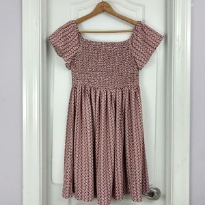 Women's Off-The-Shoulder L love Flowy Dress